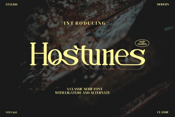 Hostunes Font Download