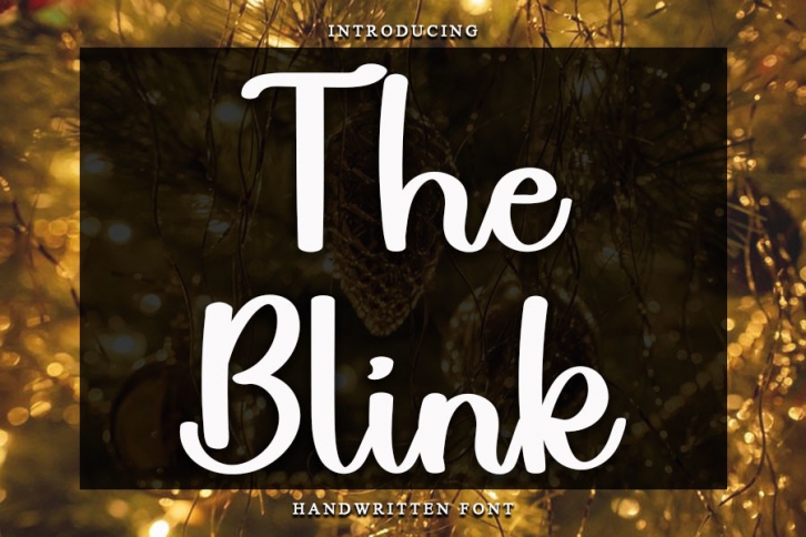 The Blink Font Download