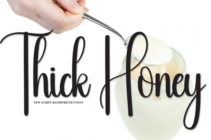 Thick Honey Font Download