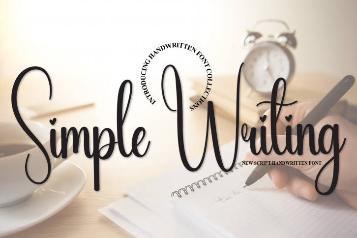 Simple Writing Font Download