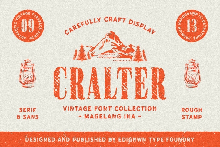 Cralter - Display Font Font Download