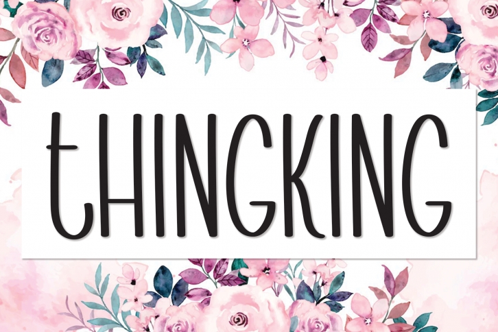 Thingking Font Download
