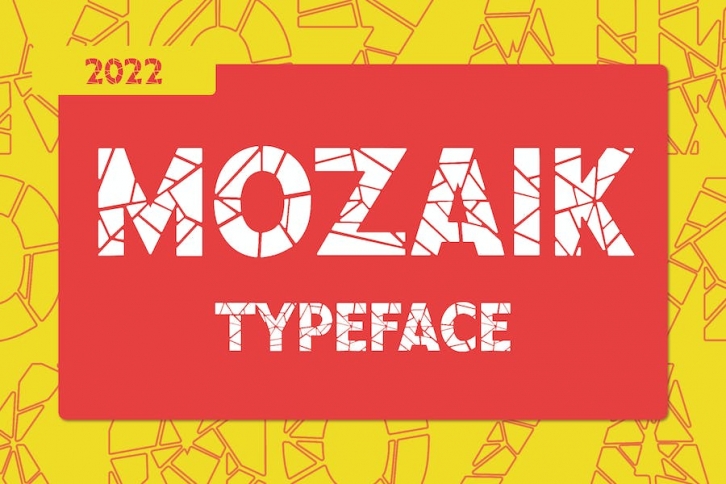 Mozaik - Decorative Display Font Download