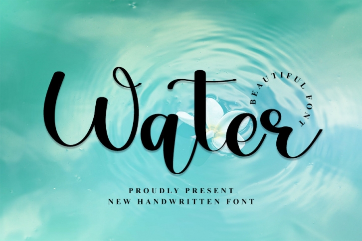 Water Font Download