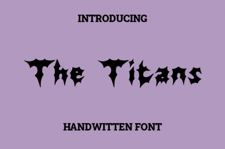 The Titans Font Download
