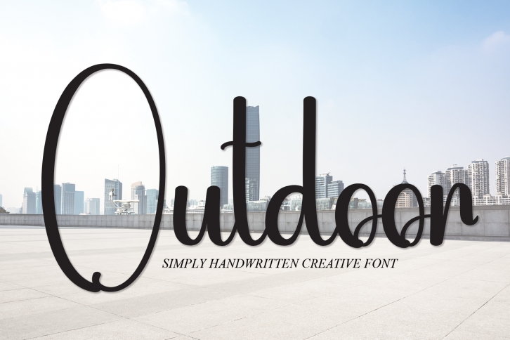 Outdoor Font Download