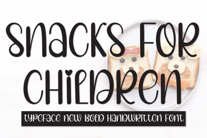 Snacks for Children Font Download