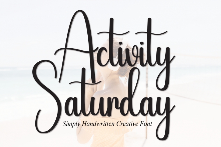 Activity Saturday Font Download