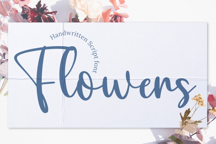 Flowers Font Download