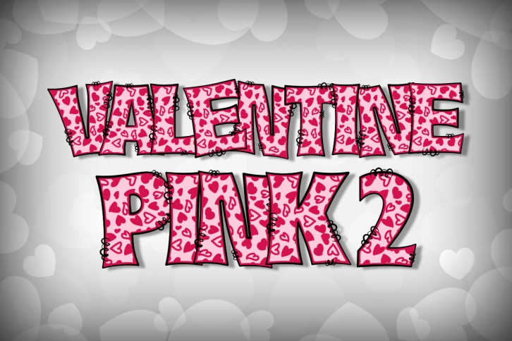 Valentine Pink 2 Font Download
