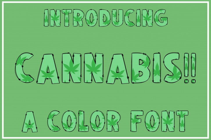 Cannabis Font Download