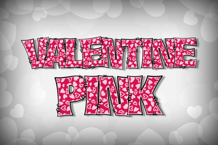 Valentine Pink Font Download