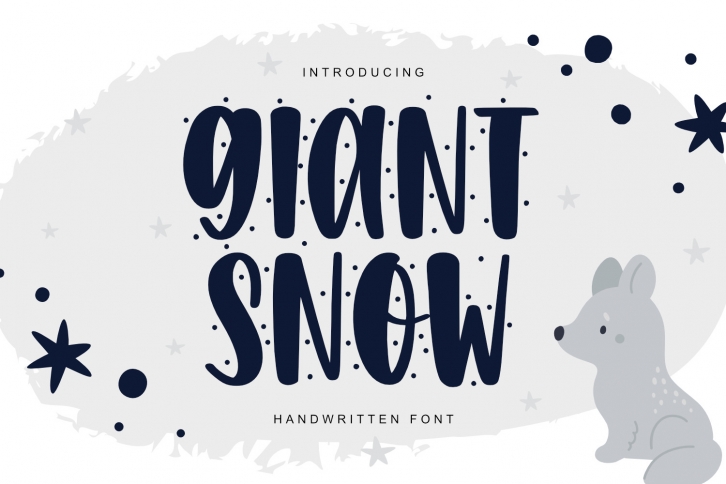Giant Snow Font Download
