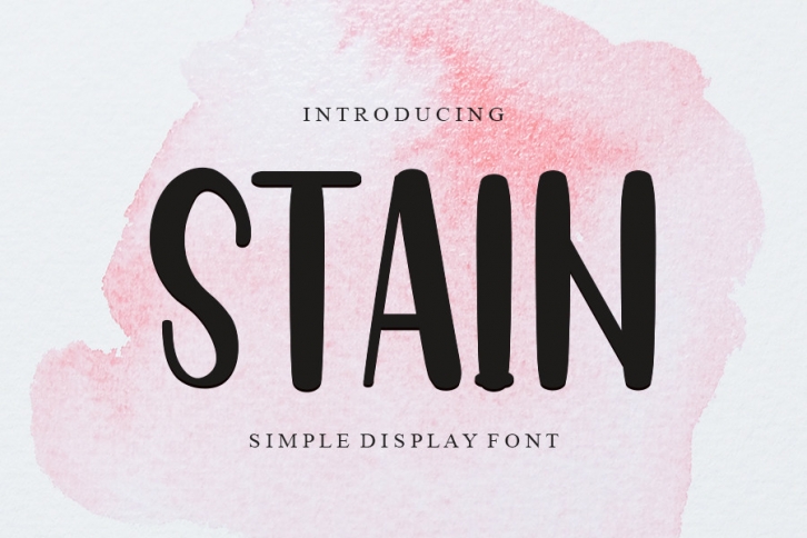 Stain Font Download