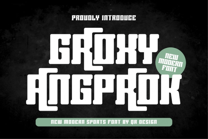 Groxy Angproak Font Font Download