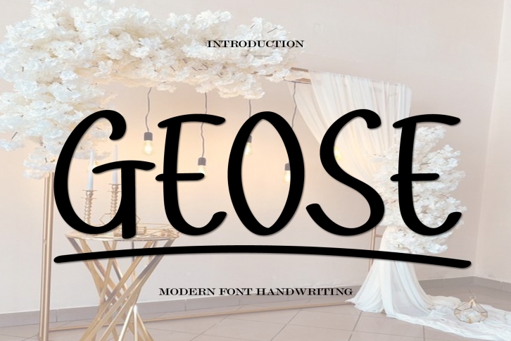 Geose Font Download