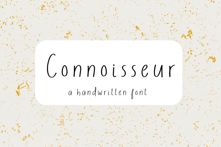 Connoisseur Font Download