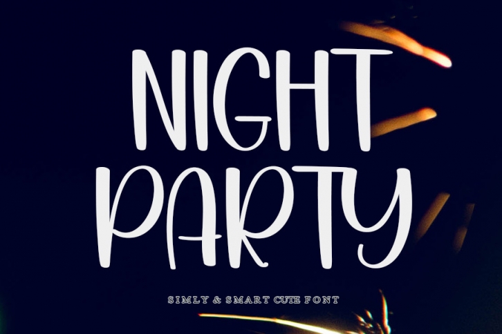 Night Party Font Download