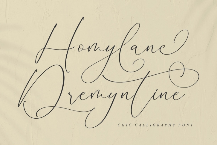 Homylane Dremyntine Font Download
