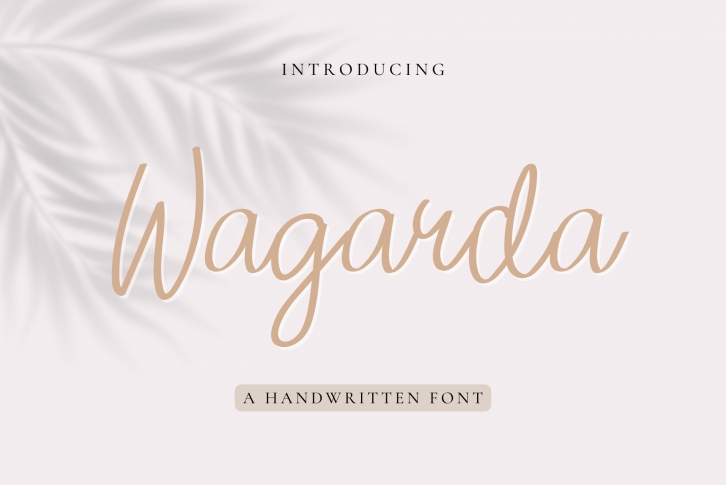 Wagarda Font Download