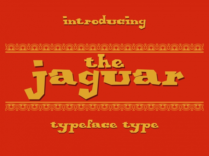 Jaguar Font Download