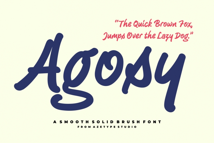 Az Agosy Font Download