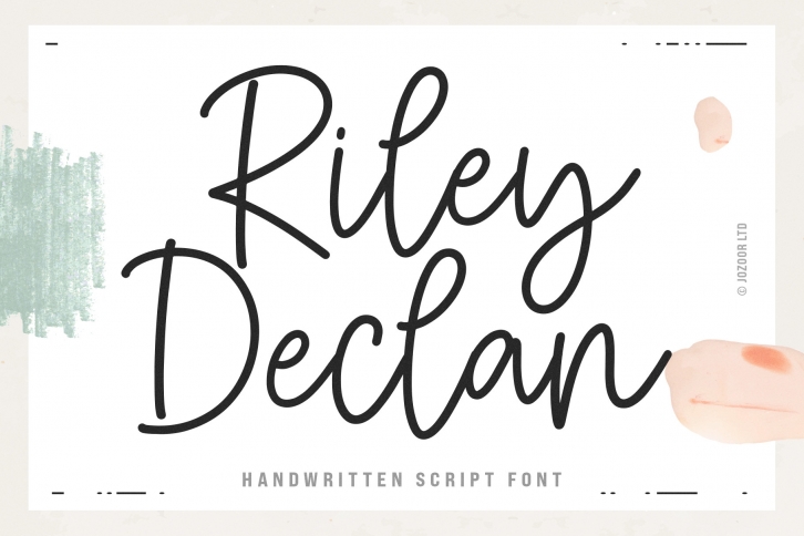 Riley Declan Font Download