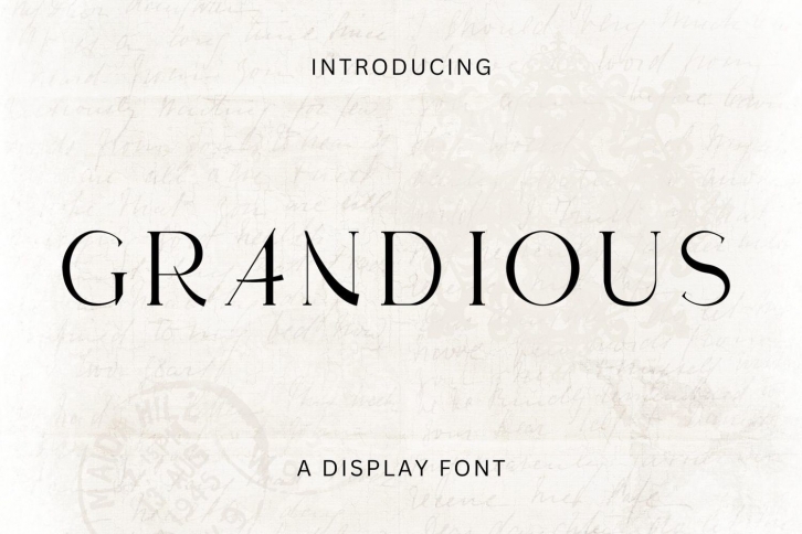 Grandious Font Download
