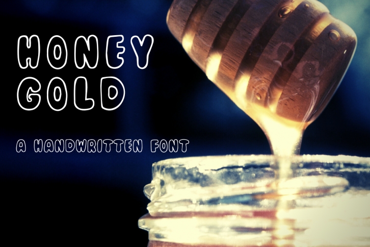 Honey Gold Font Download