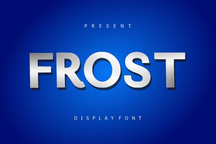 frost font free download mac