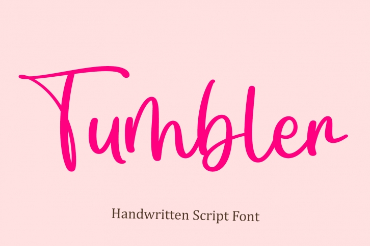 Tumbler Font Download