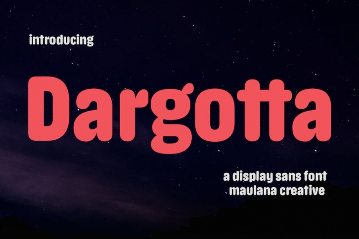 Dargotta Soft Sans Display Font Font Download