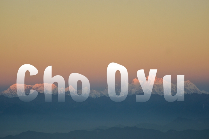 Cho Oyu Font Download