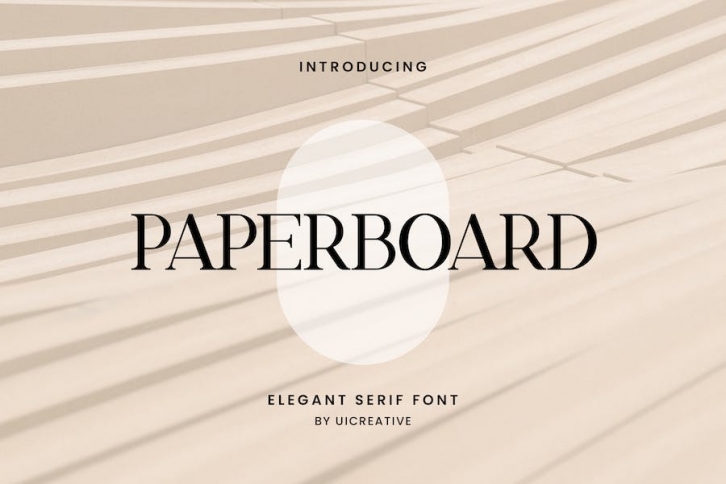 Paperboard Elegant Serif Font Font Download