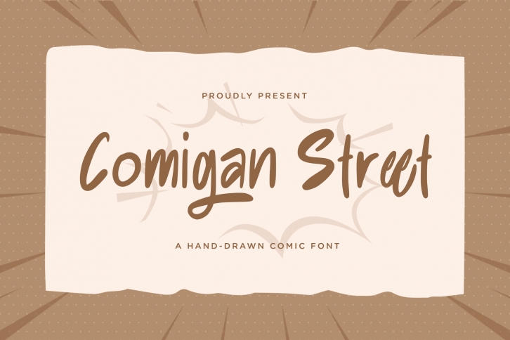 Comigan Street Font Download