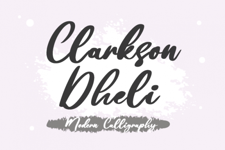 Clarkson Dheli Font Download