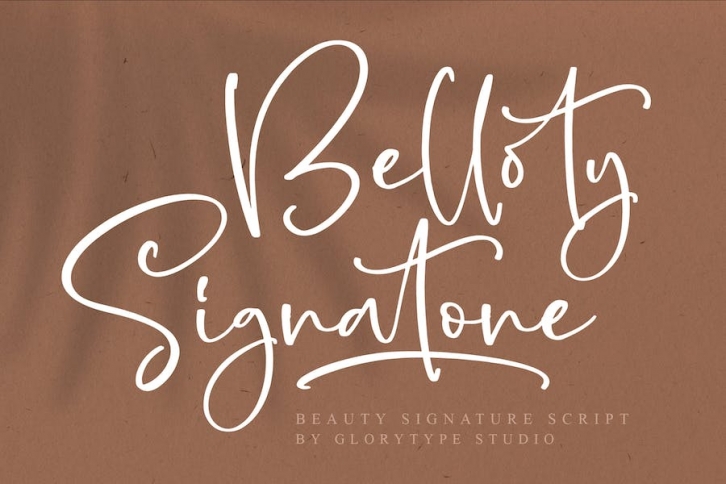 Belloty Signatone Script Font Font Download