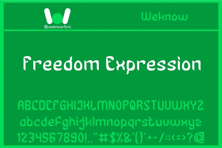 Freedom Expression Font Download
