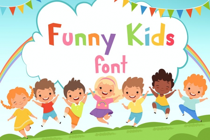 Funny Kids Font Font Download