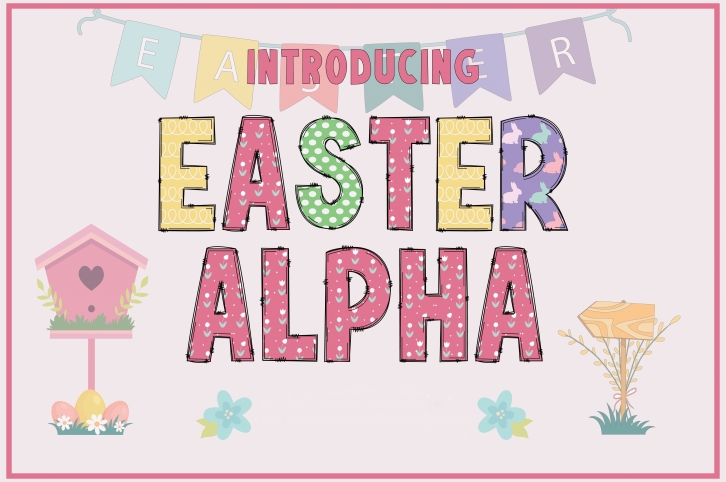 Easter Alpha Font Download