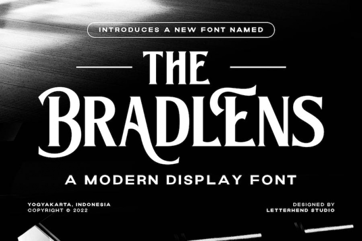 The Bradlens Font Download