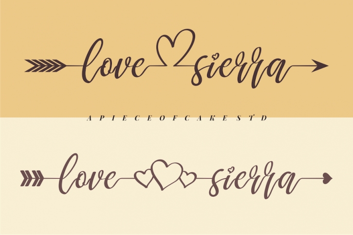 Love Sierra - A Wedding Font Font Download