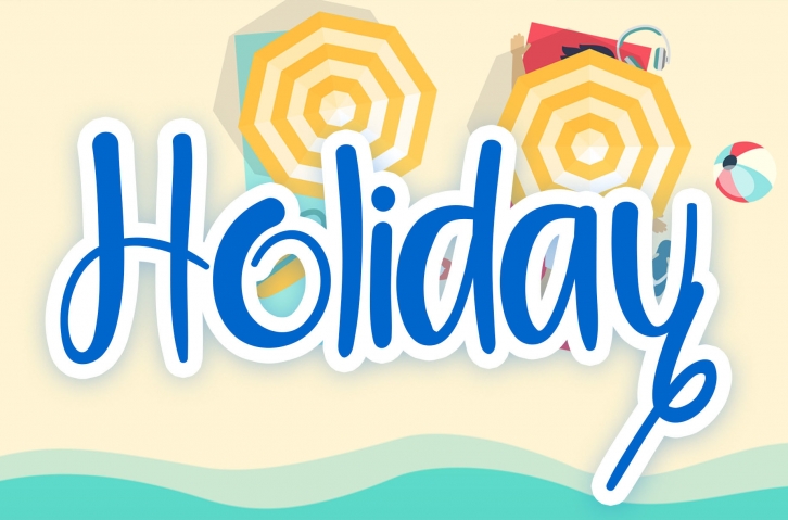 Holiday Font Download