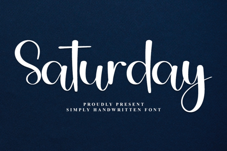 Saturday Font Download