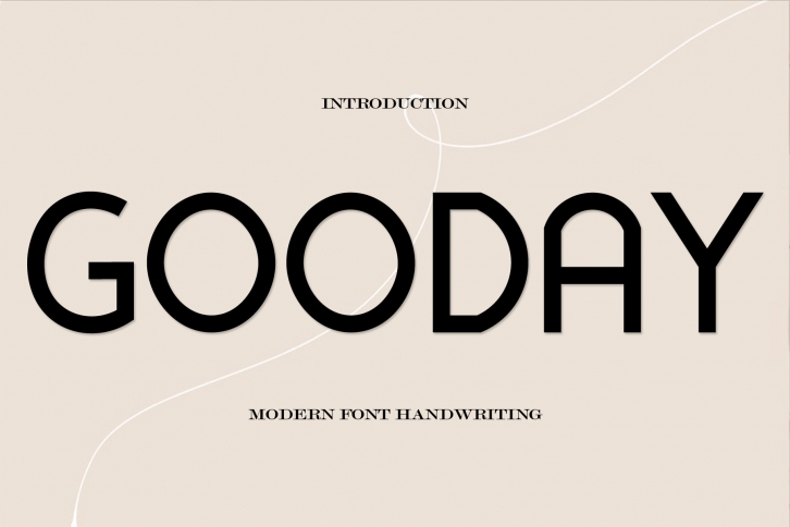 Gooday Font Download