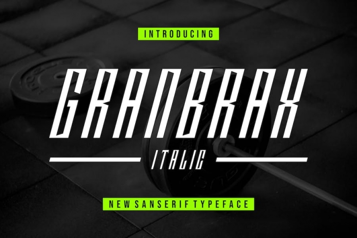 Granbrax Italic Font Download