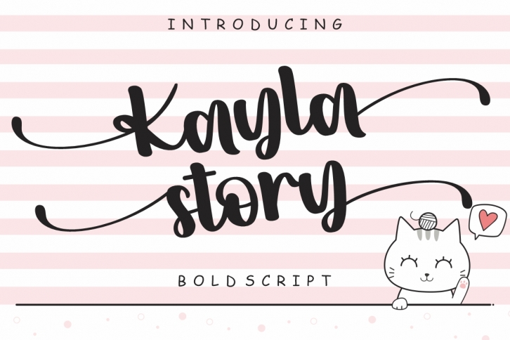 Kayla Story Font Download