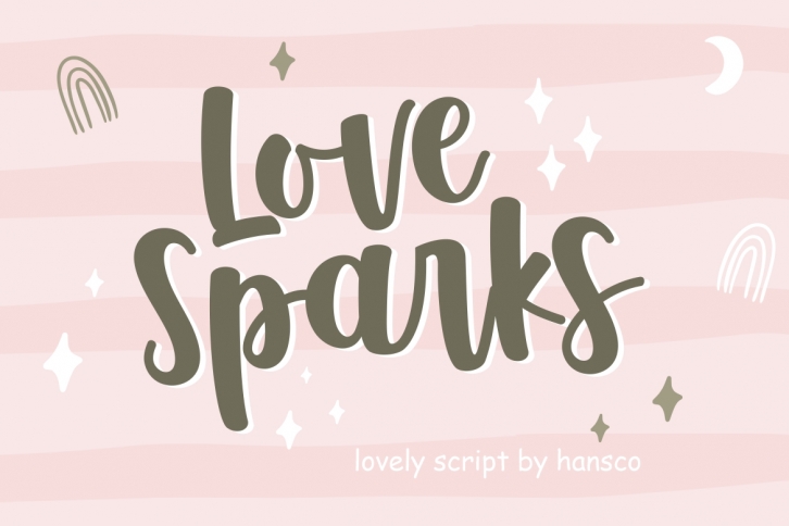Love Sparks Font Download