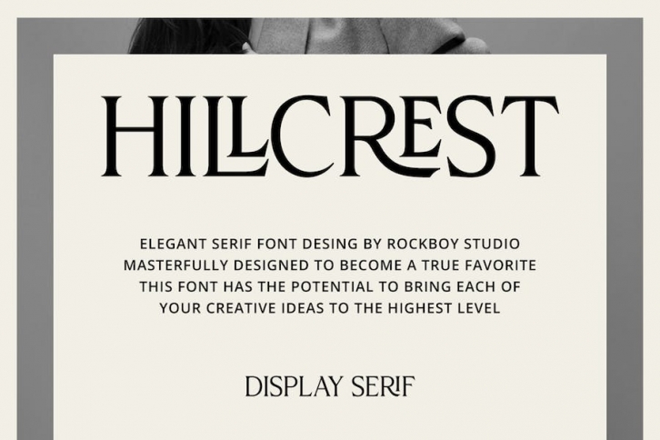 Hillcrest - Display Serif Font Font Download
