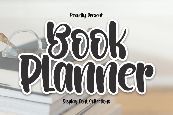 Book Planner Font Download
